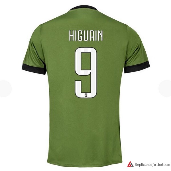 Camiseta Juventus Tercera equipación Higuain 2017-2018
